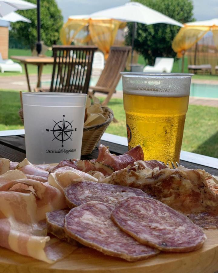 Osteria E Locanda Del Viaggiatore Russi Kültér fotó